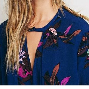 Free People Sweaters - Free people floral tunic Free People Sweaters - Free people floral tunic